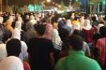 تظاهرات گسترده در قطیف در اعتراض به حکم اعدام شیخ النمر + تصاویر