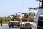 حمله توپخانه‌ای ارتش به پناهگاه‌های داعش در مرکز تکریت 