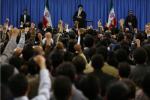 اما‌م خامنه‌ای در دیدار هزاران نفر از مردم آذربایجان شرقی