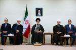  امام خامنه‌ای در در دیدار رئیس‌جمهور و اعضای هیأت دولت: حقوقهای نجومی هجوم به ارزشهاست و باید حتماً با آن برخورد شود