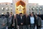 گزارش تصویری از اردوی زیارتی مشهد مقدس بسیج پیشکسوتان جهاد و شهادت شهرستان اردکان یزد 