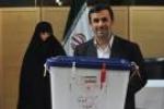 دکتراحمدی‌نژاد رای خود را به صندوق انداخت