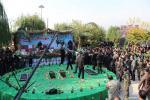 گزارش تصویری ازمراسم تدفین پیکر دو شهید گمنام دفاع مقدس در بوستان الغدیر تهران واقع در شمیران نو(1) 