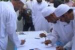 امضای طوماری در محکومیت رژیم آل سعود توسط ۳۵۰ عالم سنی و شیعه