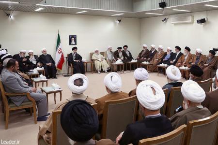 رهبر معظم انقلاب اسلامی در دیدار رئیس و اعضای مجلس خبرگان رهبری: