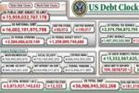 بدهی‌ ملی آمریکا از مرز ۱۶ هزار میلیارد دلار گذشت
