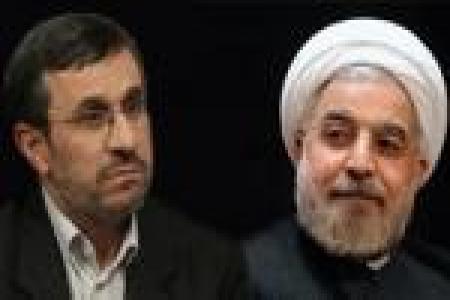 احمدی‌نژاد کلید پاستور را تحویل روحانی داد و به نارمک رفت