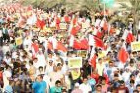 تظاهرات گسترده بحرینی‌ها در حمایت از همه پرسی تاریخی 
