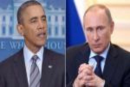پیشنهاد پوتین به اوباما برای حل دیپلماتیک بحران اوکراین