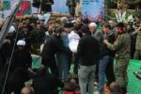 گزارش تصویری ازمراسم تدفین پیکر دو شهید گمنام دفاع مقدس در بوستان الغدیر تهران واقع در شمیران نو(2) 