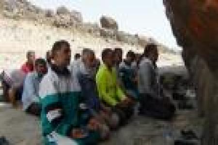 گزارش تصویری / کوهپیمایی جمعی از پیشکسوتان جهاد و شهادت